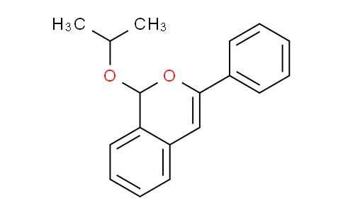 CAS No. 401901-68-6, 1-Isopropoxy-3-phenyl-1H-isochromene