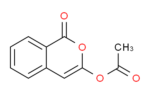 CAS No. 31913-57-2, 1-Oxo-1H-isochromen-3-yl acetate