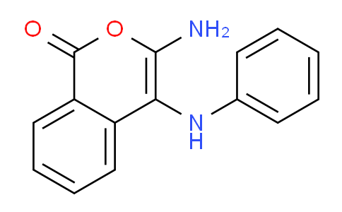 CAS No. 851320-40-6, 3-Amino-4-(phenylamino)-1H-isochromen-1-one