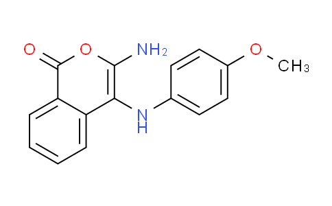 MC771469 | 851320-45-1 | 3-Amino-4-((4-methoxyphenyl)amino)-1H-isochromen-1-one