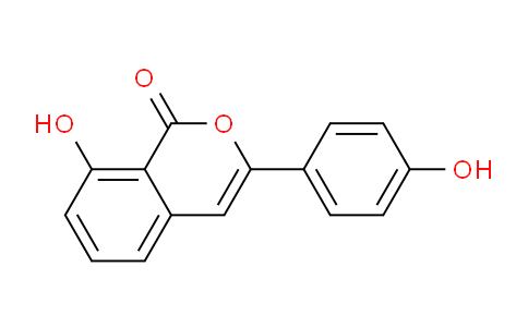 CAS No. 80458-94-2, 8-Hydroxy-3-(4-hydroxyphenyl)-1H-isochromen-1-one
