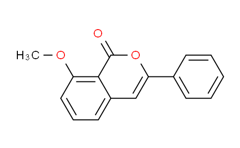 CAS No. 109480-69-5, 8-Methoxy-3-phenyl-1H-isochromen-1-one
