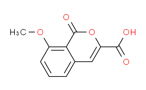 CAS No. 61330-01-6, 8-Methoxy-1-oxo-1H-isochromene-3-carboxylic acid