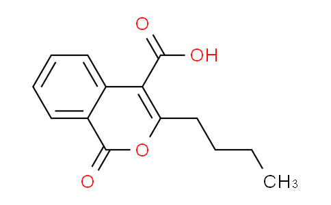 CAS No. 838849-09-5, 3-Butyl-1-oxo-1H-isochromene-4-carboxylic acid