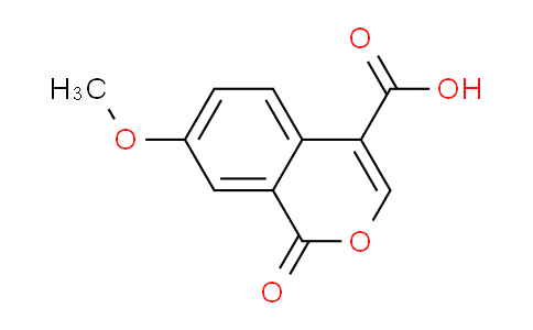 CAS No. 34014-47-6, 7-Methoxy-1-oxo-1H-isochromene-4-carboxylic acid