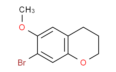 CAS No. 40492-57-7, 7-Bromo-6-methoxychroman