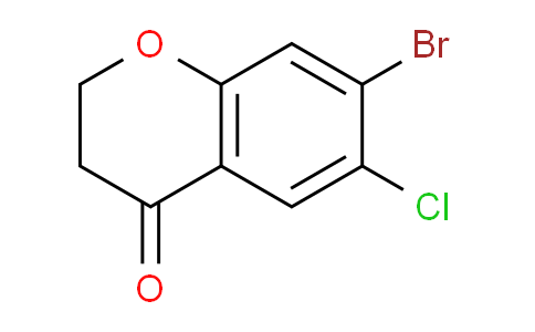 CAS No. 1273660-40-4, 7-bromo-6-chlorochroman-4-one