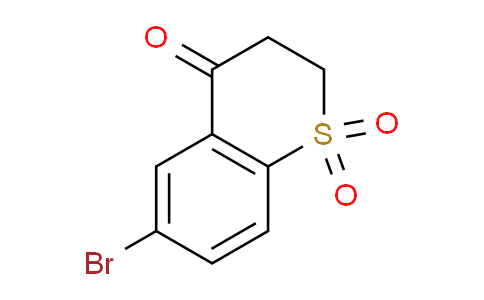 CAS No. 112819-26-8, 6-bromothiochroman-4-one 1,1-dioxide