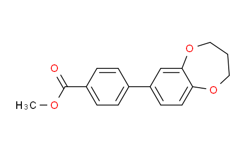 CAS No. 952182-99-9, Methyl 4-(3,4-dihydro-2H-benzo[b][1,4]dioxepin-7-yl)benzoate