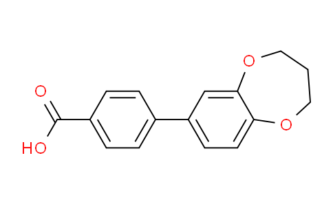 CAS No. 952183-13-0, 4-(3,4-Dihydro-2H-benzo[b][1,4]dioxepin-7-yl)benzoic acid