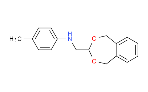 CAS No. 309720-04-5, N-((1,5-Dihydrobenzo[e][1,3]dioxepin-3-yl)methyl)-4-methylaniline