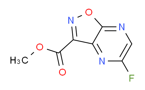 CAS No. 1374986-06-7, Methyl 5-fluoroisoxazolo[4,5-b]pyrazine-3-carboxylate