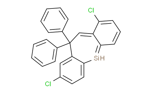 CAS No. 1278522-47-6, 2,9-dichloro-11,11-diphenylbenzo[b][1]benzosilepine