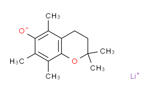 CAS No. 1320208-68-1, lithium 2,2,5,7,8-pentamethylchroman-6-olate