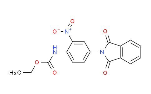 CAS No. 150812-24-1, ethyl N-[4-(1,3-dioxoisoindol-2-yl)-2-nitrophenyl]carbamate
