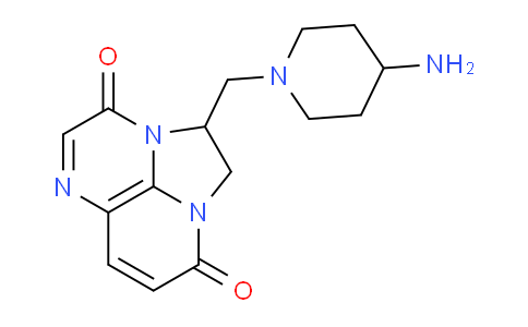CAS No. 1075238-00-4, 2-((4-aminopiperidin-1-yl)methyl)-1,2-dihydro-3H,8H-2a,5,8a-triazaacenaphthylene-3,8-dione
