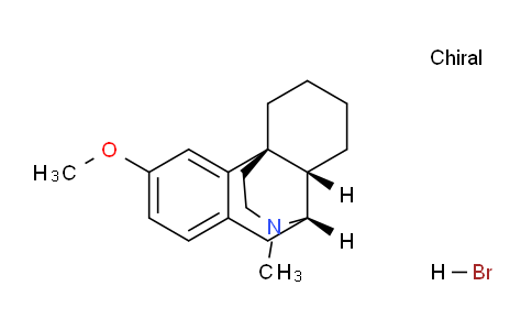 CAS No. 1887136-04-0, (4bS,8aS,9S)-3-methoxy-11-methyl-6,7,8,8a,9,10-hexahydro-5H-9,4b-(epiminoethano)phenanthrene hydrobromide