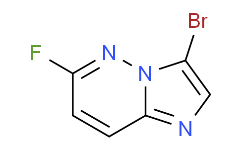 CAS No. 1454814-05-1, 3-bromo-6-fluoroimidazo[1,2-b]pyridazine