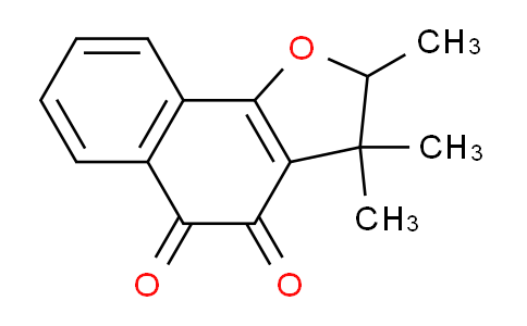 CAS No. 521-49-3, 2,3-dihydro-2,3,3-trimethylnaphtho[1,2-b]furan-4,5-dione
