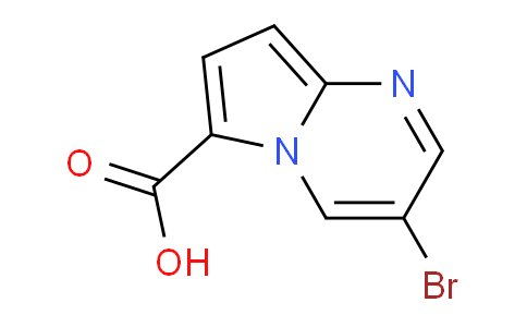 CAS No. 1823918-84-8, 3-bromopyrrolo[1,2-a]pyrimidine-6-carboxylic acid