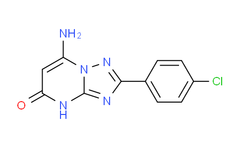 CAS No. 1354764-81-0, 7-Amino-2-(4-chlorophenyl)[1,2,4]triazolo[1,5-a]pyrimidin-5(4h)-one