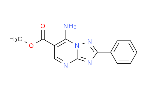 CAS No. 1158351-21-3, Methyl 7-amino-2-phenyl[1,2,4]triazolo[1,5-a]pyrimidine-6-carboxylate