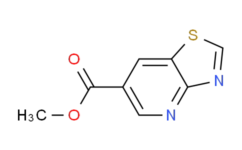 CAS No. 2104019-86-3, methyl thiazolo[4,5-b]pyridine-6-carboxylate