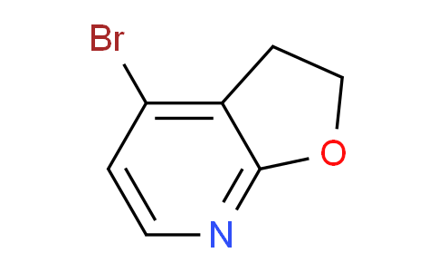 CAS No. 1129976-17-5, 4-bromo-2,3-dihydrofuro[2,3-b]pyridine