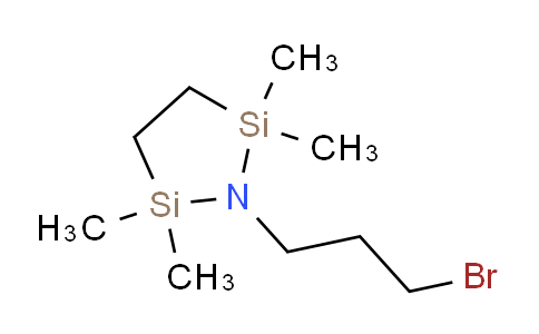 CAS No. 95091-93-3, 1-(3-Bromopropyl)-2,2,5,5-tetramethyl-1,2,5-azadisilolidine