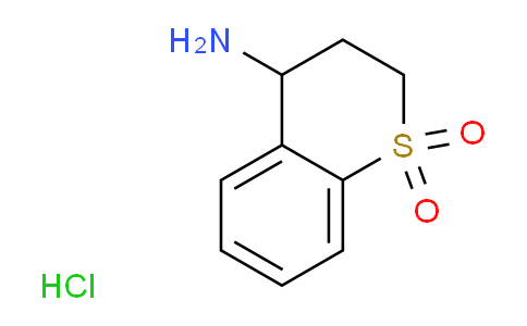 CAS No. 103659-91-2, 1,1-dioxo-3,4-dihydro-2H-thiochromen-4-amine;hydrochloride