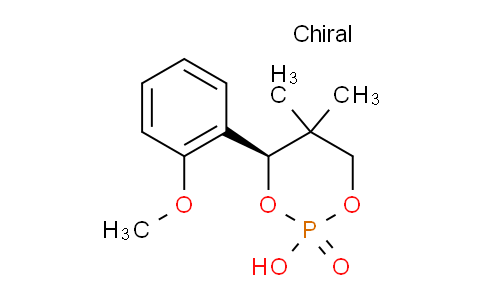 CAS No. 98674-82-9, (4R)-2-Hydroxy-4-(2-methoxyphenyl)-5,5-dimethyl-1,3,2-dioxaphosphinane 2-oxide