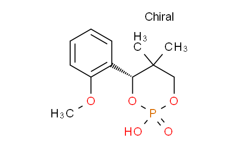 CAS No. 98674-83-0, (4S)-2-Hydroxy-4-(2-methoxyphenyl)-5,5-dimethyl-1,3,2-dioxaphosphinane 2-oxide