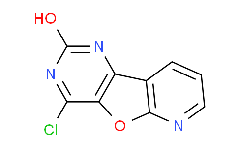 CAS No. 1198475-28-3, 4-Chloropyrido[3',2':4,5]furo[3,2-d]pyrimidin-2-ol