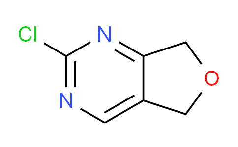 CAS No. 1233932-44-9, 2-chloro-5H,7H-furo[3,4-d]pyrimidine