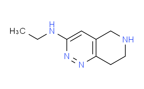 CAS No. 1333880-80-0, N-ethyl-5H,6H,7H,8H-pyrido[4,3-c]pyridazin-3-amine