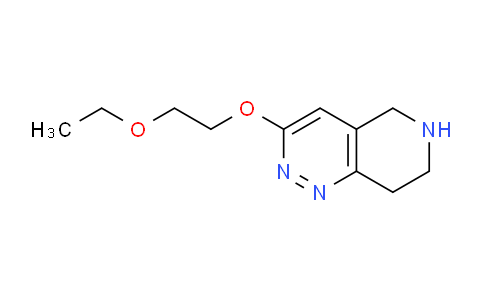 CAS No. 1955539-92-0, 3-(2-ethoxyethoxy)-5H,6H,7H,8H-pyrido[4,3-c]pyridazine