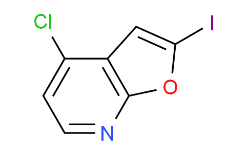 CAS No. 1574562-63-2, 4-chloro-2-iodofuro[2,3-b]pyridine