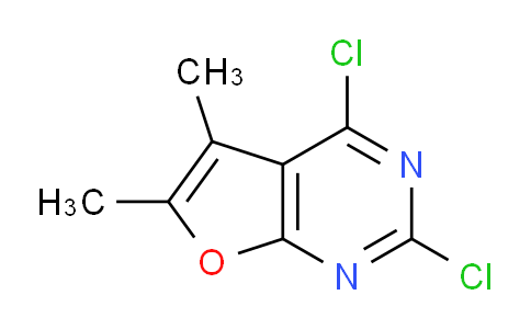 CAS No. 1607479-45-7, 2,4-dichloro-5,6-dimethylfuro[2,3-d]pyrimidine