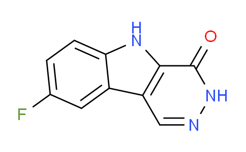 CAS No. 950124-81-9, 8-fluoro-3H,4H,5H-pyridazino[4,5-b]indol-4-one