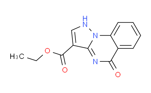 CAS No. 1210155-06-8, ethyl 5-oxo-1H,5H-pyrazolo[1,5-a]quinazoline-3-carboxylate