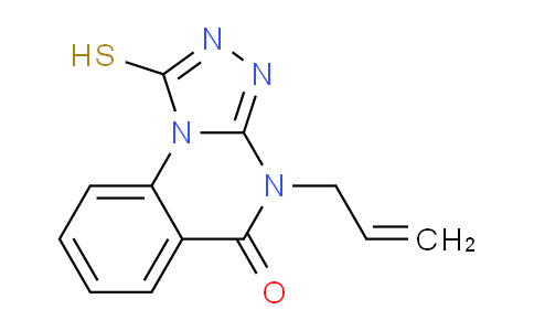 CAS No. 95028-49-2, 4-(prop-2-en-1-yl)-1-sulfanyl-4H,5H-[1,2,4]triazolo[4,3-a]quinazolin-5-one