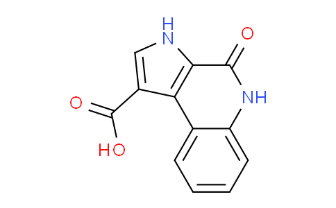 CAS No. 503272-05-7, 4-oxo-3,5-dihydropyrrolo[2,3-c]quinoline-1-carboxylic acid