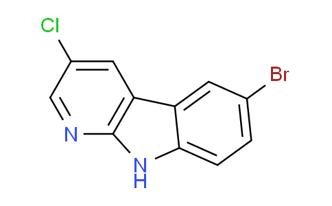 CAS No. 1175675-58-7, 6-bromo-3-chloro-9H-pyrido[2,3-b]indole