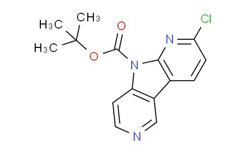 CAS No. 1699748-99-6, tert-butyl 11-chloro-4,8,10-triazatricyclo[7.4.0.0²,⁷]trideca-1(9),2(7),3,5,10,12-hexaene-8-carboxylate