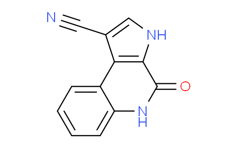 CAS No. 503272-04-6, 4-oxo-3,5-dihydropyrrolo[2,3-c]quinoline-1-carbonitrile