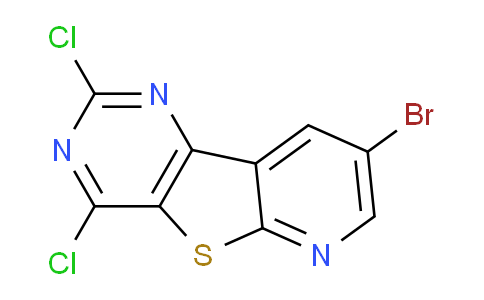 CAS No. 2083593-17-1, 12-bromo-4,6-dichloro-8-thia-3,5,10-triazatricyclo[7.4.0.0²,⁷]trideca-1(13),2(7),3,5,9,11-hexaene