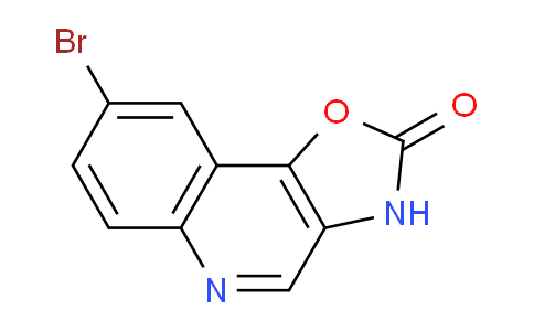 CAS No. 61428-41-9, 8-bromo-3H-oxazolo[4,5-c]quinolin-2-one