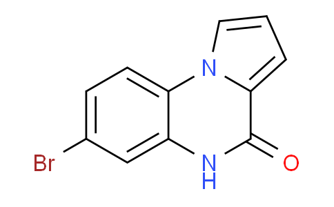 CAS No. 931325-46-1, 7-bromo-4H,5H-pyrrolo[1,2-a]quinoxalin-4-one