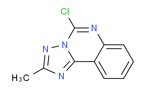 CAS No. 65136-83-6, 5-chloro-2-methyl-[1,2,4]triazolo[1,5-c]quinazoline