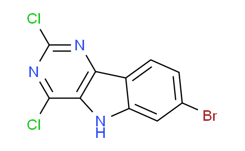 CAS No. 1034194-00-7, 7-bromo-2,4-dichloro-5H-pyrimido[5,4-b]indole
